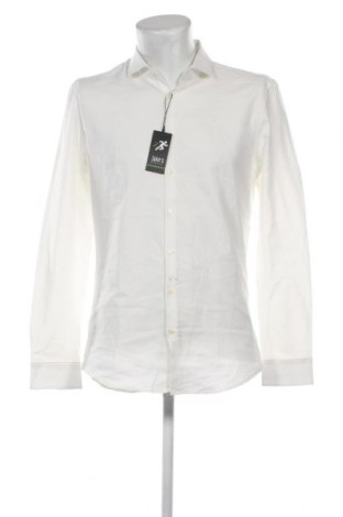 Herrenhemd Jake*s, Größe L, Farbe Weiß, Preis 37,11 €