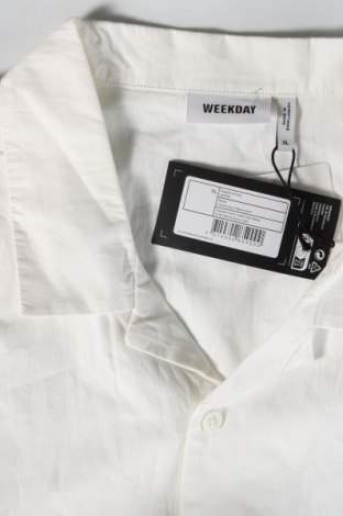 Pánska košeľa  Weekday, Veľkosť XL, Farba Biela, Cena  32,47 €