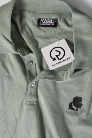 Tricou de bărbați Karl Lagerfeld, Mărime M, Culoare Verde, Preț 345,39 Lei