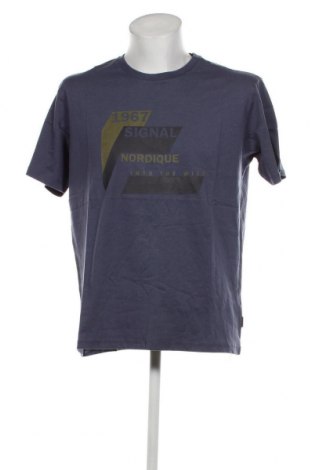 Мъжка тениска Signal, Размер XL, Цвят Син, Цена 17,16 лв.
