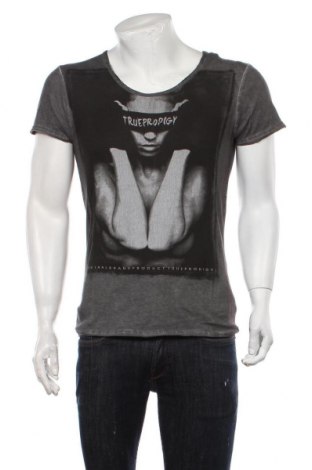 Ανδρικό t-shirt Trueprodigy, Μέγεθος S, Χρώμα Γκρί, Τιμή 8,76 €