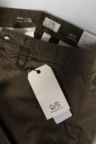 Ανδρικό κοντό παντελόνι Q/S by S.Oliver, Μέγεθος M, Χρώμα Πράσινο, Τιμή 29,90 €