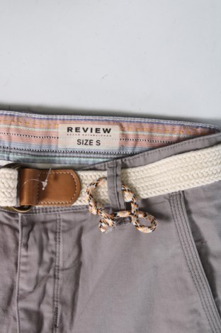 Pantaloni scurți de bărbați Review, Mărime S, Culoare Gri, Preț 190,79 Lei