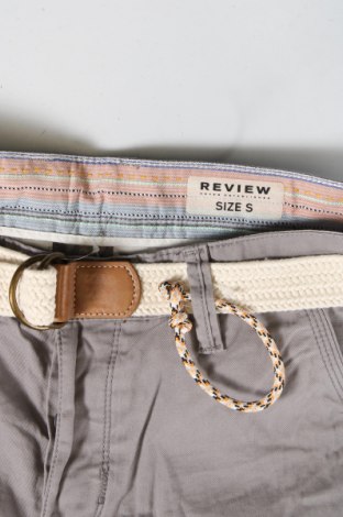 Мъжки къс панталон Review, Размер S, Цвят Сив, Цена 15,08 лв.
