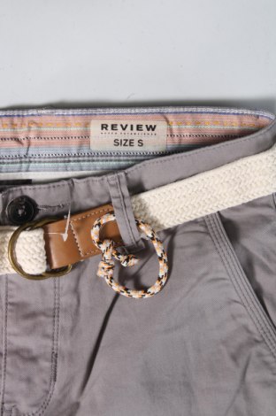 Pantaloni scurți de bărbați Review, Mărime S, Culoare Gri, Preț 41,97 Lei