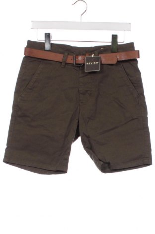Мъжки къс панталон Review, Размер S, Цвят Зелен, Цена 15,66 лв.