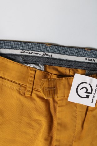 Ανδρικό παντελόνι Christian Berg, Μέγεθος L, Χρώμα Κίτρινο, Τιμή 42,27 €