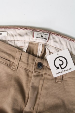 Pantaloni de bărbați Jack & Jones, Mărime M, Culoare Bej, Preț 37,76 Lei