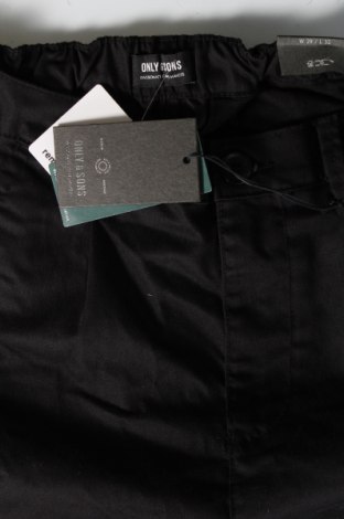 Мъжки панталон Only & Sons, Размер S, Цвят Черен, Цена 10,58 лв.