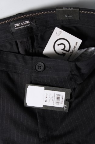 Мъжки панталон Only & Sons, Размер S, Цвят Черен, Цена 46,00 лв.