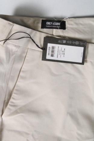 Ανδρικό παντελόνι Only & Sons, Μέγεθος S, Χρώμα Γκρί, Τιμή 7,35 €