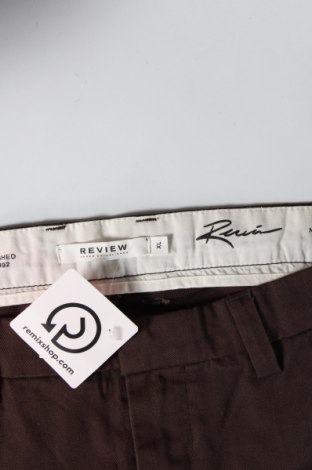 Мъжки панталон Review, Размер XL, Цвят Кафяв, Цена 16,53 лв.