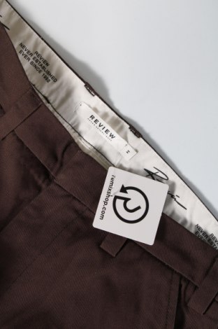 Мъжки панталон Review, Размер M, Цвят Кафяв, Цена 87,00 лв.
