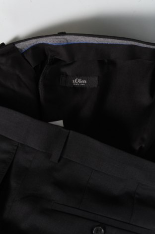 Pánské kalhoty  S.Oliver Black Label, Velikost L, Barva Černá, Cena  1 913,00 Kč