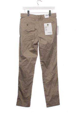 Ανδρικό παντελόνι Selected Homme, Μέγεθος S, Χρώμα  Μπέζ, Τιμή 5,39 €
