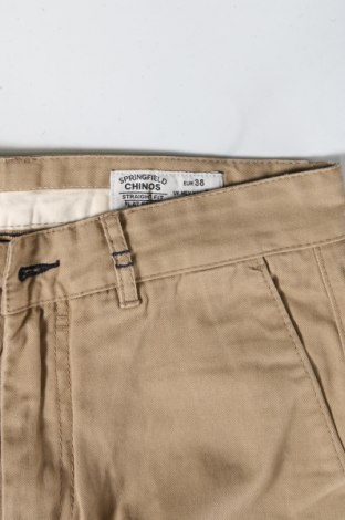 Pantaloni de bărbați Springfield, Mărime S, Culoare Bej, Preț 29,67 Lei