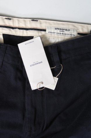 Pantaloni de bărbați Springfield, Mărime S, Culoare Albastru, Preț 32,37 Lei