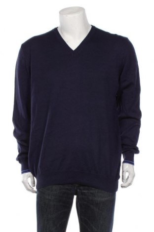 Мъжки пуловер Daniel Hechter, Размер L, Цвят Син, Цена 14,96 лв.