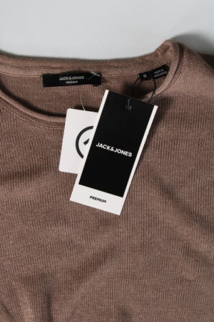 Мъжки пуловер Jack & Jones PREMIUM, Размер S, Цвят Бежов, Цена 18,36 лв.