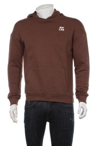 Herren Sweatshirt AW LAB, Größe S, Farbe Braun, Preis 9,48 €