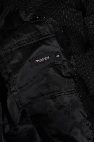 Ανδρικό σακάκι Dressmann, Μέγεθος S, Χρώμα Μαύρο, Τιμή 3,19 €