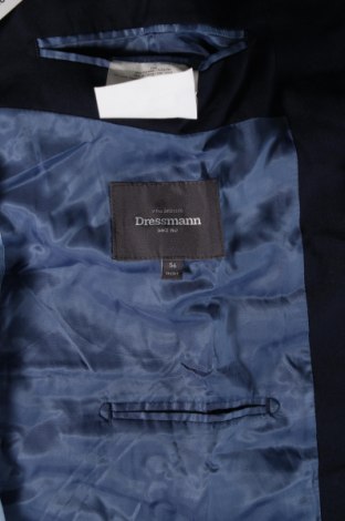 Pánske sako  Dressmann, Veľkosť XL, Farba Modrá, Cena  4,39 €