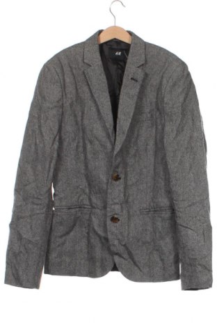 Мъжко сако H&M, Размер S, Цвят Сив, Цена 6,60 лв.