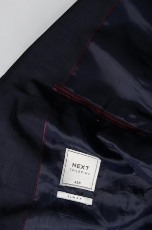 Ανδρικό σακάκι Next, Μέγεθος S, Χρώμα Μπλέ, Τιμή 8,64 €