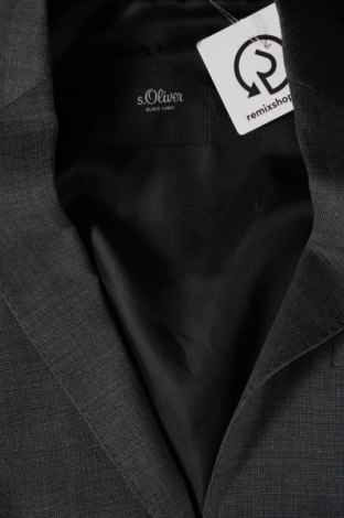 Мъжко сако S.Oliver Black Label, Размер M, Цвят Сив, Цена 14,46 лв.