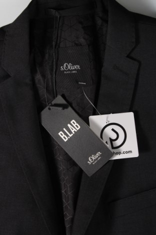 Herren Sakko S.Oliver Black Label, Größe L, Farbe Grau, Preis 124,23 €