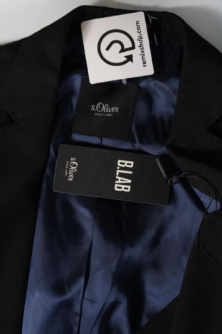 Ανδρικό σακάκι S.Oliver Black Label, Μέγεθος M, Χρώμα Μαύρο, Τιμή 124,23 €