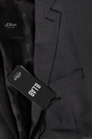 Ανδρικό σακάκι S.Oliver Black Label, Μέγεθος S, Χρώμα Γκρί, Τιμή 124,23 €