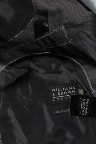 Мъжко сако Williams & Brown, Размер XL, Цвят Сив, Цена 89,00 лв.