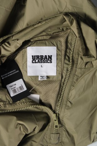 Herrenjacke Urban Classics, Größe L, Farbe Grün, Preis 11,26 €