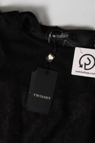 Šaty  TWINSET, Veľkosť L, Farba Čierna, Cena  204,64 €