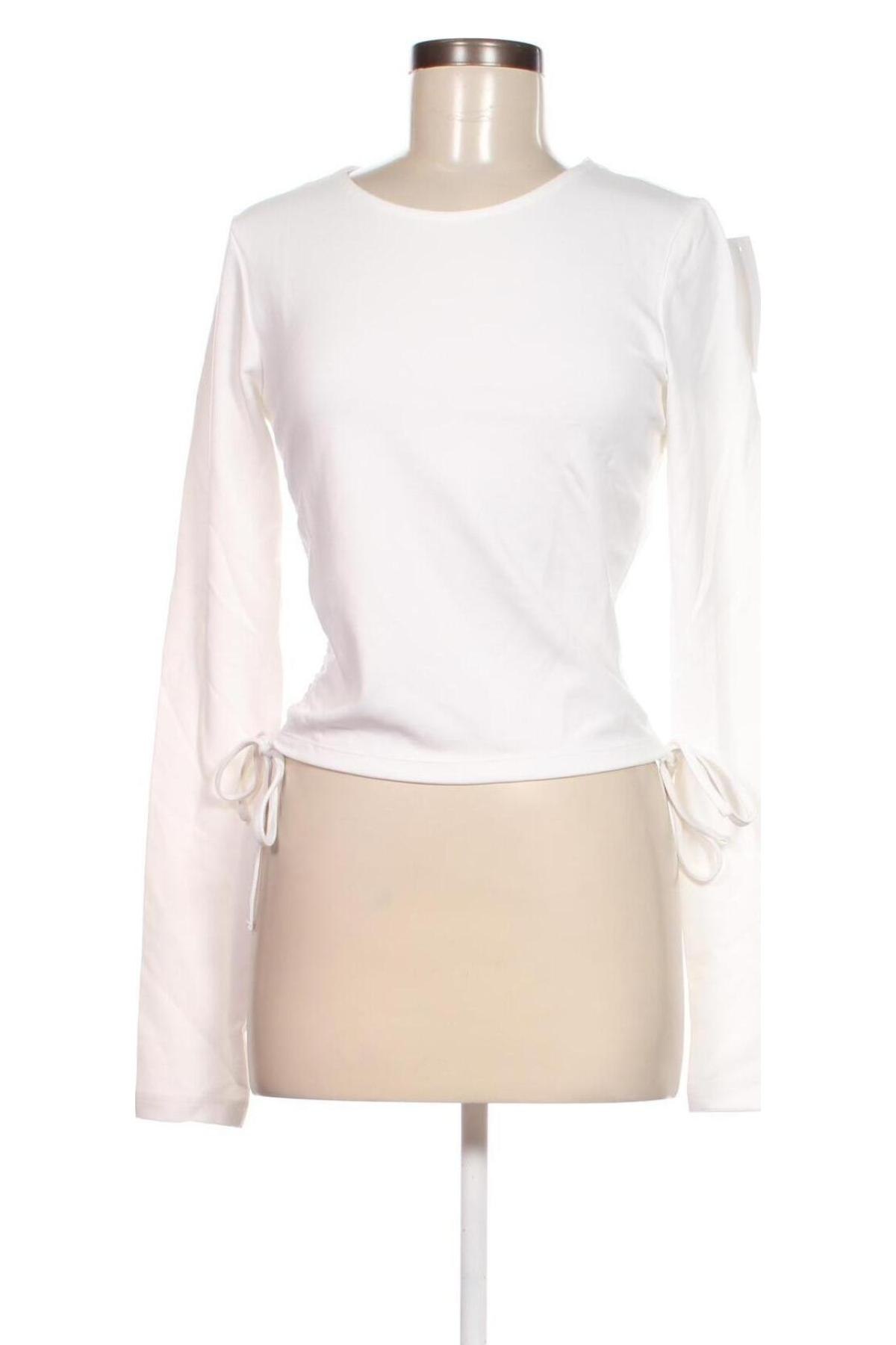 Γυναικεία μπλούζα Anika Teller x NA-KD, Μέγεθος XL, Χρώμα Λευκό, Τιμή 2,60 €