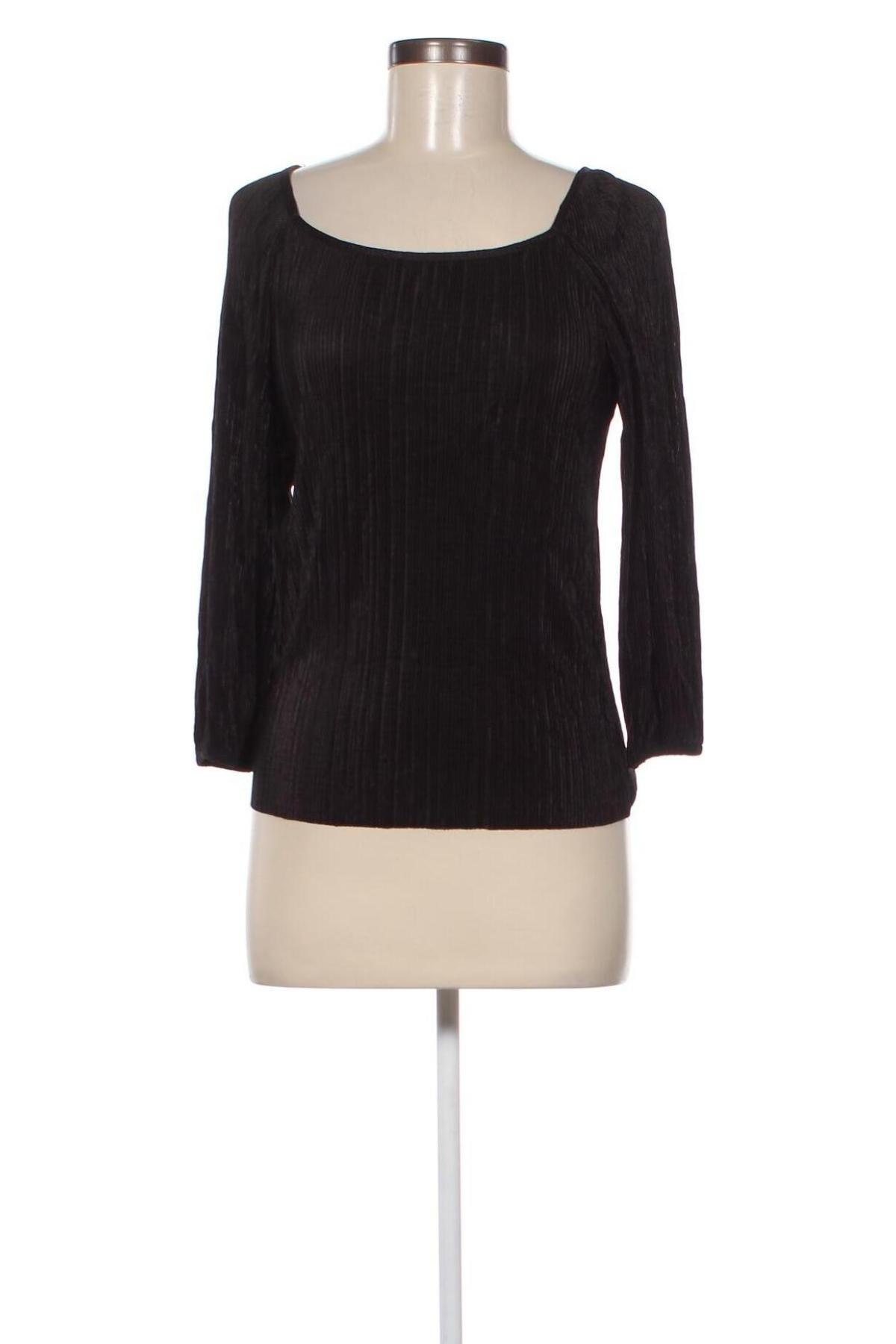 Γυναικεία μπλούζα Lindex, Μέγεθος XS, Χρώμα Μαύρο, Τιμή 1,65 €