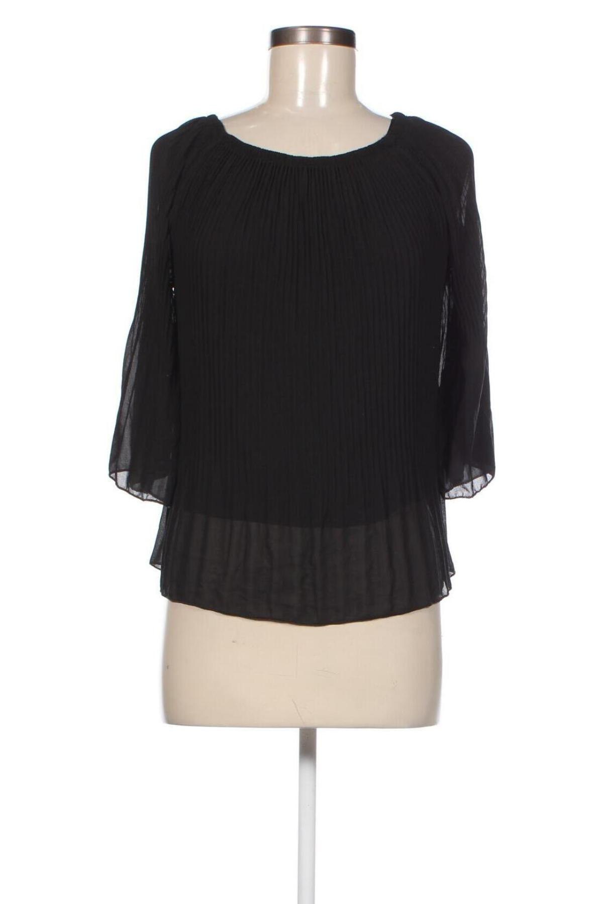Дамска блуза Piazza Italia, Размер S, Цвят Черен, Цена 15,50 лв.