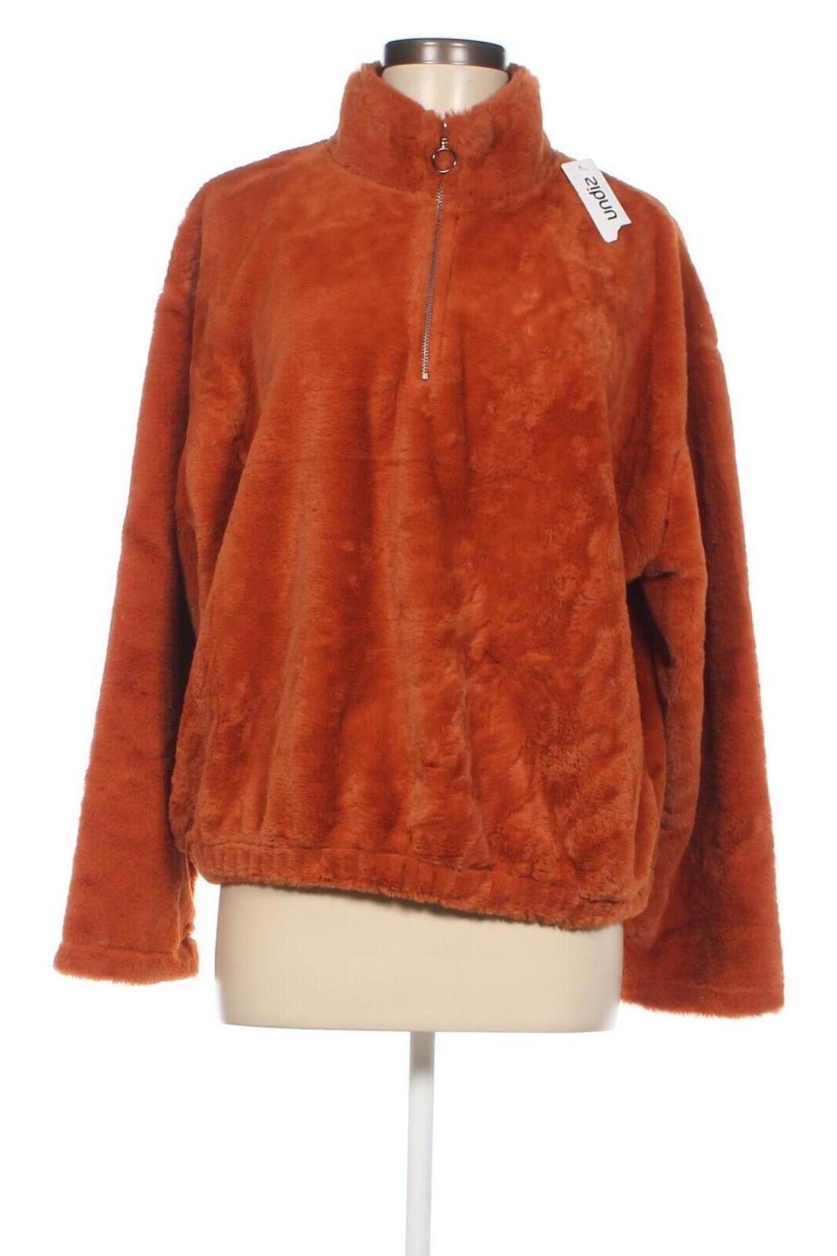 Γυναικεία μπλούζα Undiz, Μέγεθος XL, Χρώμα Πορτοκαλί, Τιμή 10,39 €