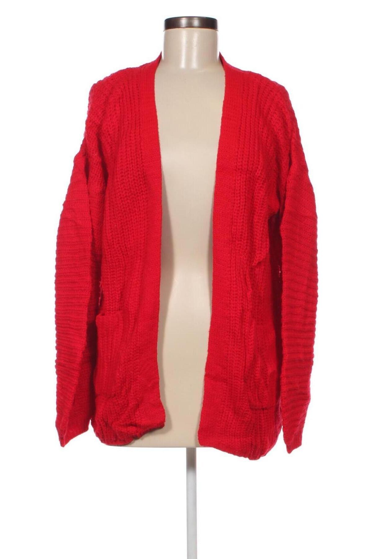 Damen Strickjacke Primark, Größe XS, Farbe Rot, Preis € 2,42