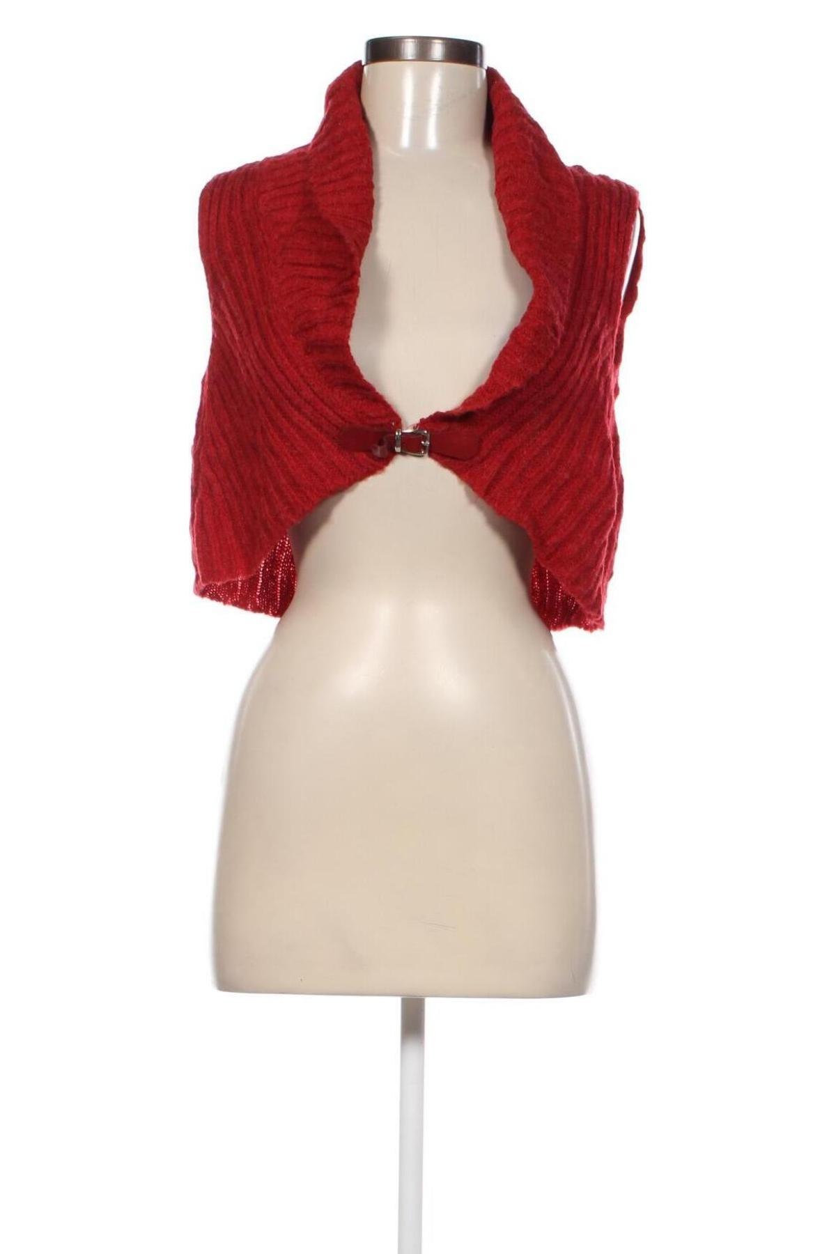 Damen Strickjacke Wave, Größe S, Farbe Rot, Preis 2,17 €