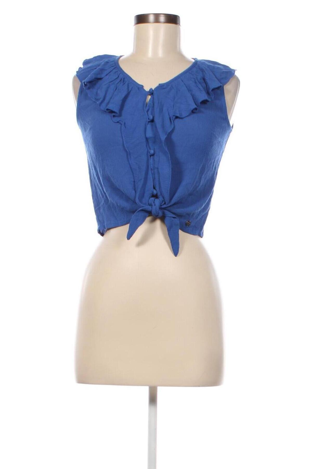 Γυναικείο πουκάμισο Beckaro, Μέγεθος M, Χρώμα Μπλέ, Τιμή 20,62 €