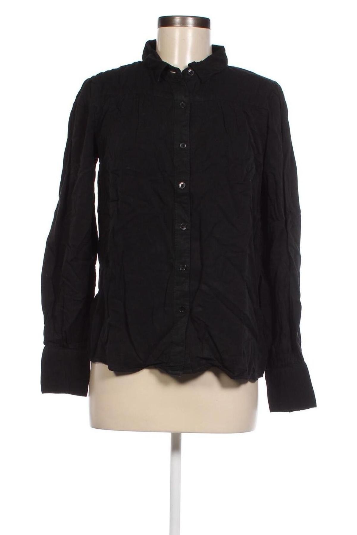 Γυναικείο πουκάμισο Smashed Lemon, Μέγεθος M, Χρώμα Μαύρο, Τιμή 52,58 €