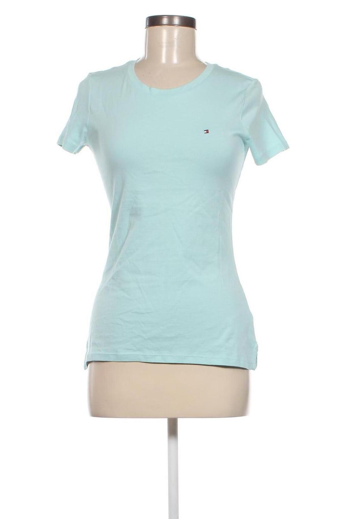 Γυναικείο t-shirt Tommy Hilfiger, Μέγεθος S, Χρώμα Μπλέ, Τιμή 35,05 €