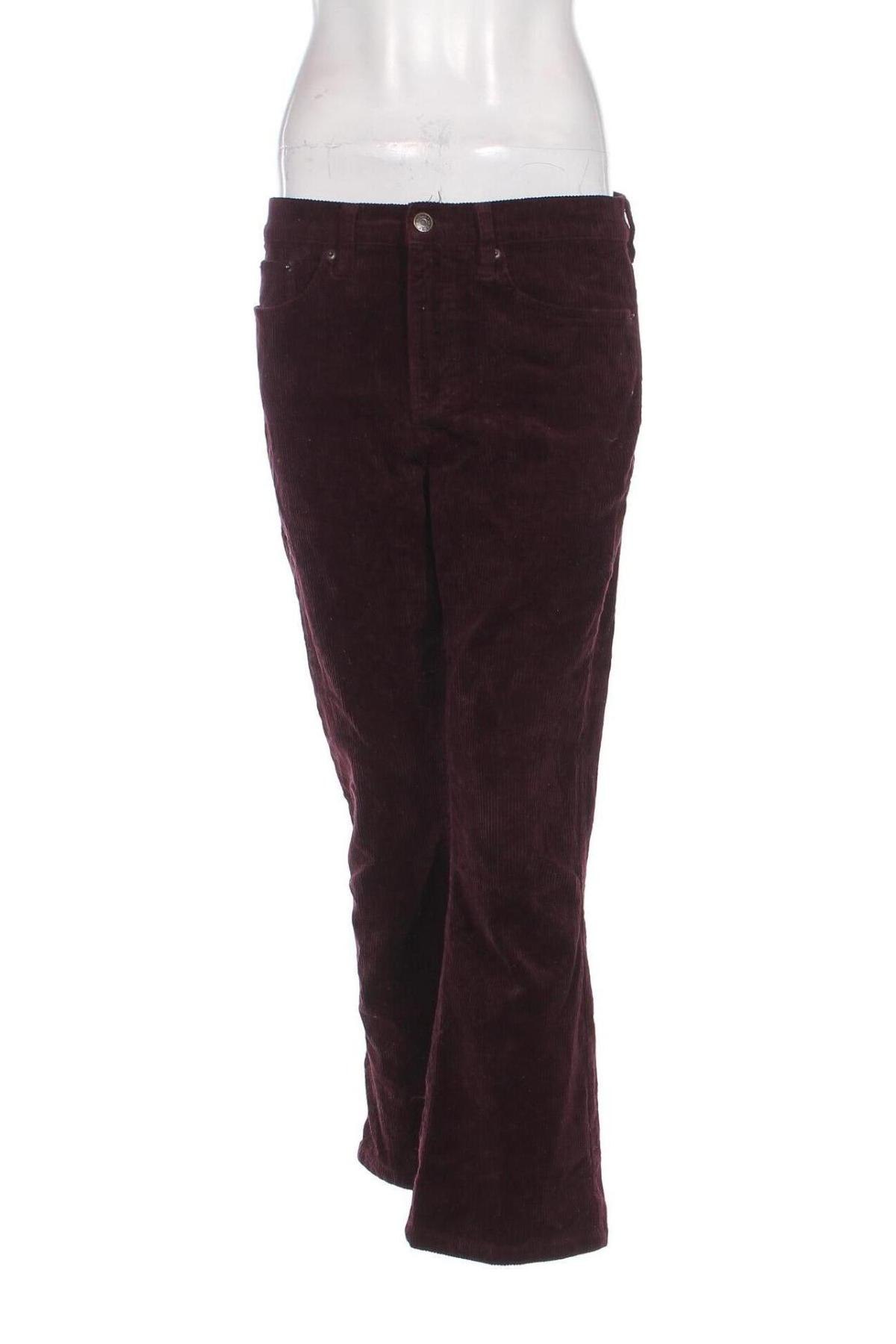 Pantaloni de velvet de femei Lauren Jeans & Co, Mărime S, Culoare Roșu, Preț 12,89 Lei