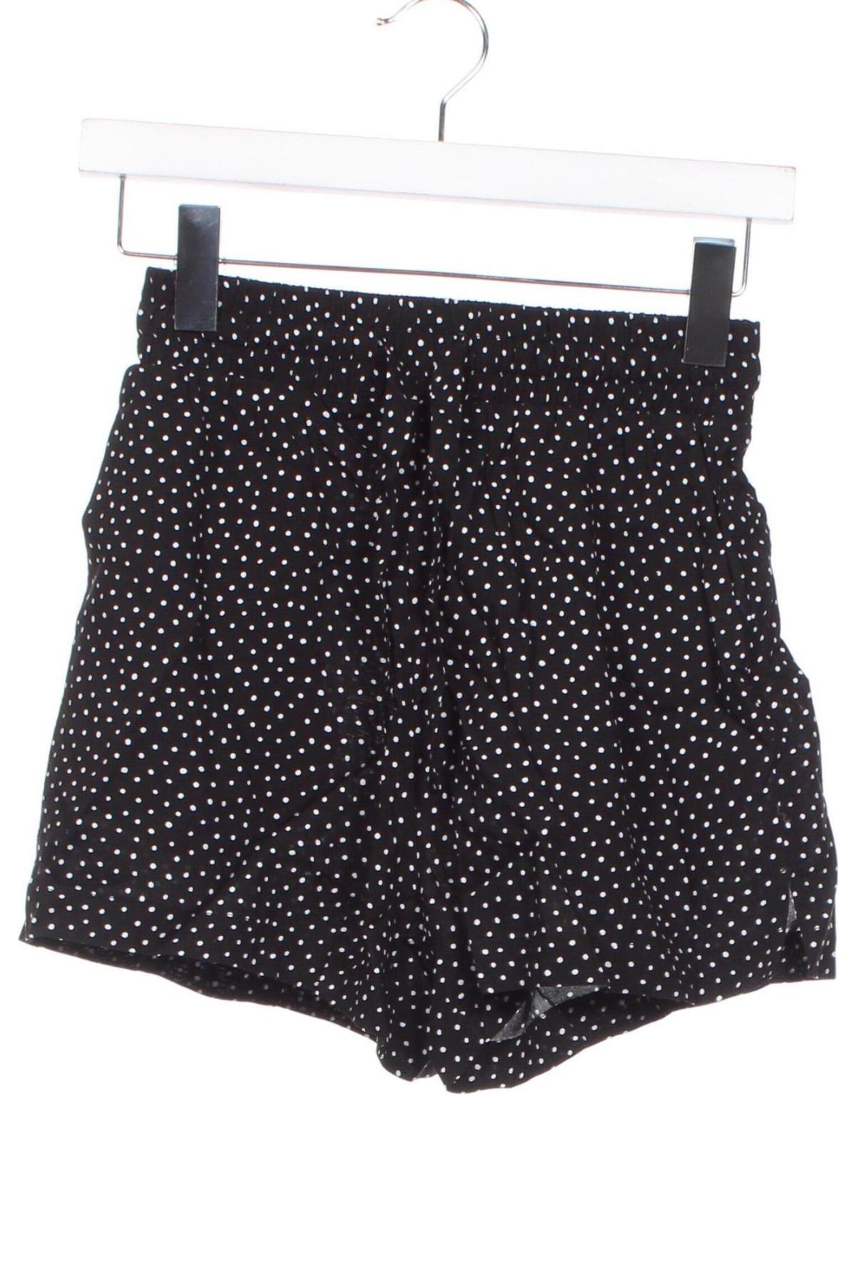 Γυναικείο κοντό παντελόνι Monki, Μέγεθος XXS, Χρώμα Μαύρο, Τιμή 14,43 €