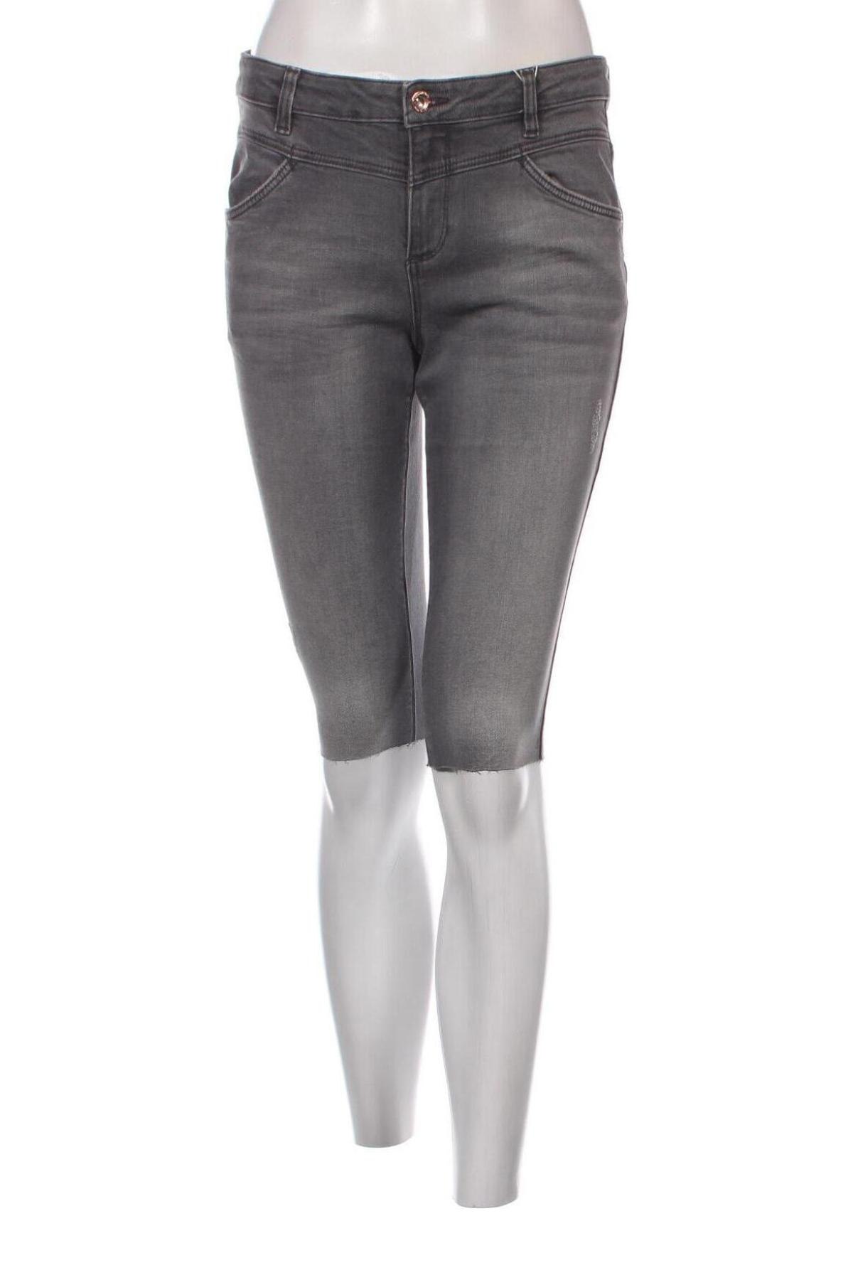 Дамски къс панталон Tom Tailor, Размер M, Цвят Сив, Цена 10,80 лв.