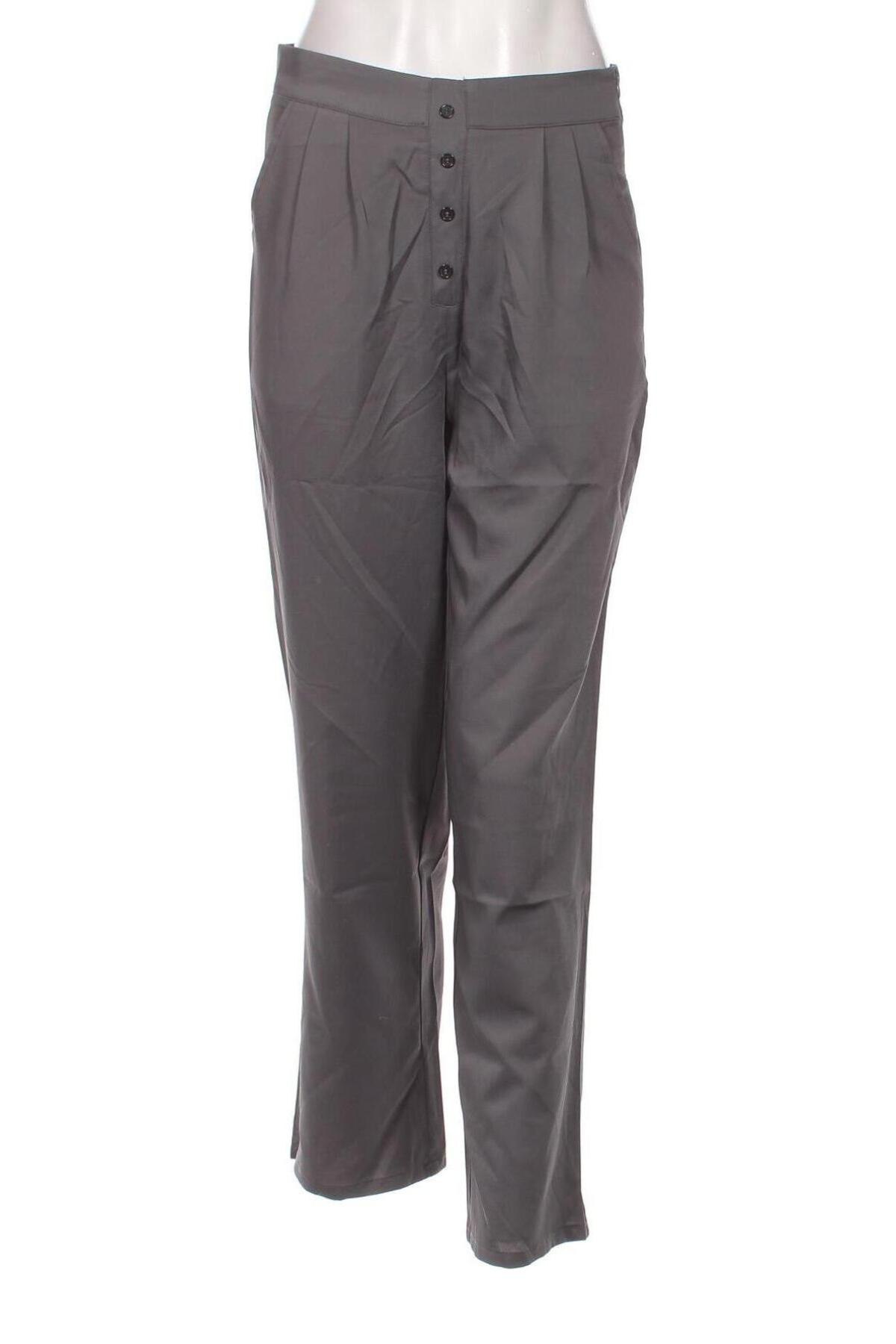 Pantaloni de femei DAZY, Mărime S, Culoare Gri, Preț 24,21 Lei