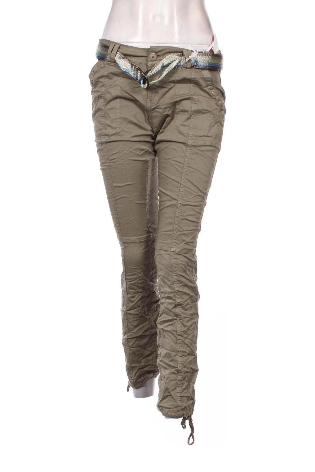 Дамски панталон Fresh Made, Размер S, Цвят Зелен, Цена 8,70 лв.