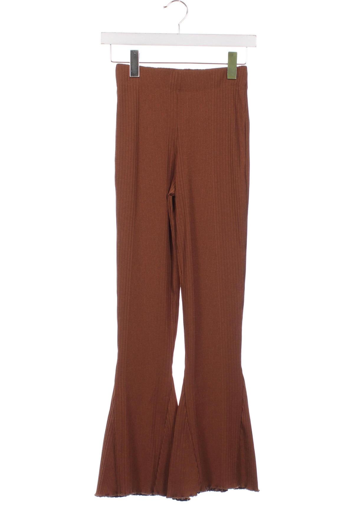 Γυναικείο παντελόνι Gina Tricot, Μέγεθος XS, Χρώμα Καφέ, Τιμή 27,84 €